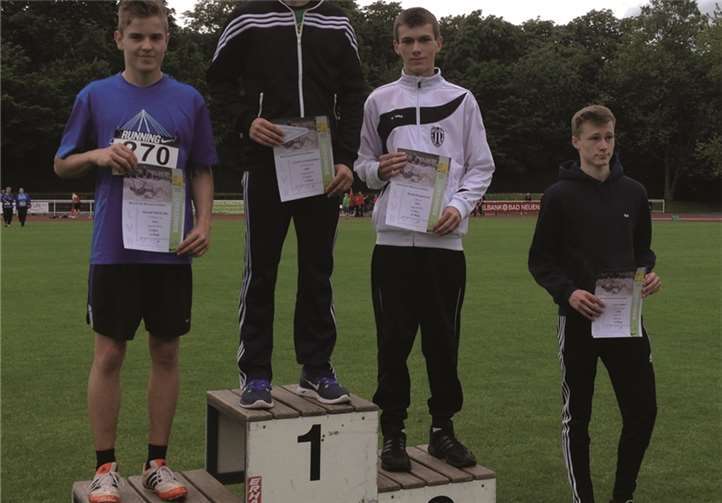 Daniel Kastenholz konnte sich über einen tollen zweiten Platz freuen. privat