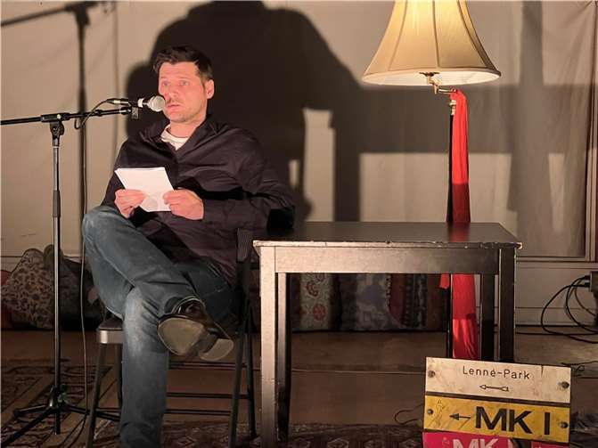 Daniel Robbel erzählte in Toronto von den Geschehnissen nach und während der Flutkatastrophe 2021.  Foto: privat