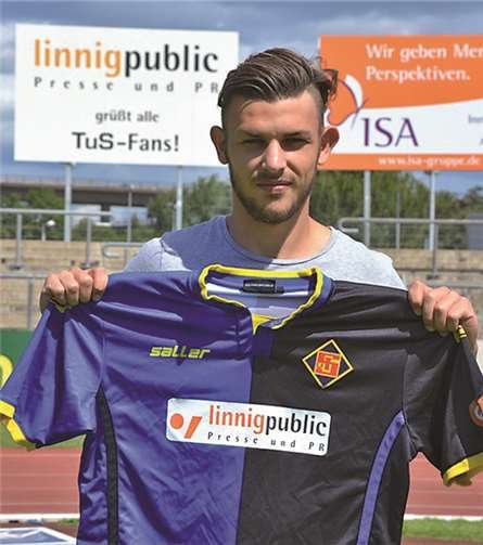Allrounder fürs defensive Mittelfeld Daniel von der Bracke spielt nun für die TuS. privat