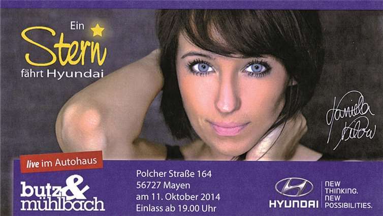 Daniela Dilow wird die Bühne im Autohaus Butz&Mühlbach zu beben bringen. privat