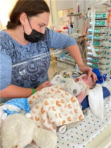 Flutnacht: „Wir werden dieses Rauschen nicht mehr los“ Daniela L. mit Leandro.Foto: privat