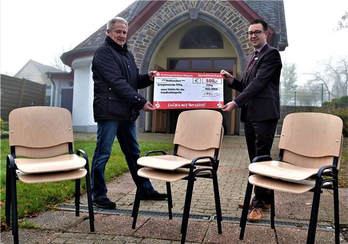 Dank der Spende konnten die Stühle angeschafft werden. Foto: privat