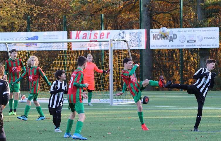 Dank der erfolgreichen letzten Saison dürfen die D-Junioren bald in der Rheinlandliga antreten. Das Bild ist aus der letzten Saison vor der Corona-Pandemie. Foto: privat
