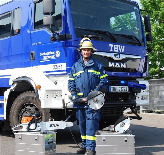 Dank einer großzügigen Spende konnte der Helferverein neues Equipment kaufen. Foto: privat