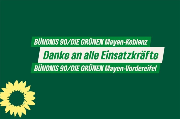Danke an alle Einsatzkräfte