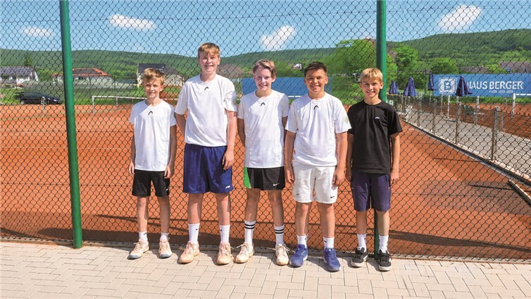 Darius Lennartz, Niclas Müller, Louis Zeidler, Moritz Justen und Jacob Zeininger (v.l.n.r.)Foto: privat