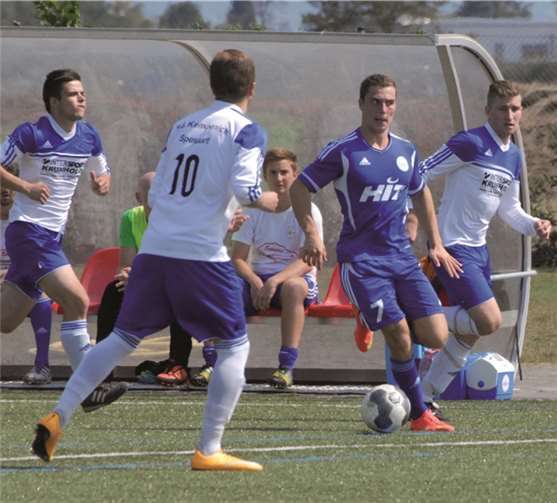 Das 1:0 gegen die SG Kempenich-Spessart brachte der Reserve der SG 99 Andernach (ganz in Blau) die ersten drei Punkte in der Kreisliga B Mayen.Werner Braun