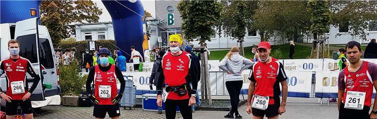 Das 10 km–LG–Team in Föhren: N.Olbermann-S.Johann-E.Kurtze-R.Gotto – M.Schmitt.Fotos: privat