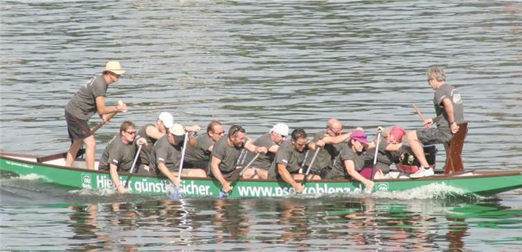 Das 10er Drachenboot des Post-SV Koblenz.Privat