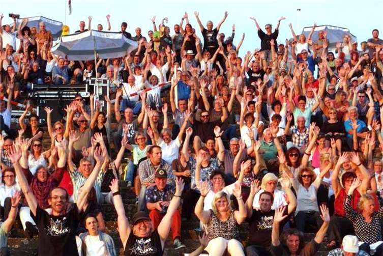 Das 3. NRheinrock - Festival findet am 18. August statt. Foto: Archiv/Herzog