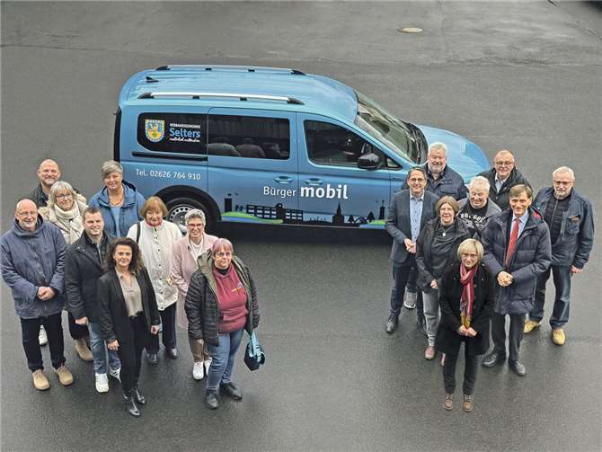 Das 95. BürgerMOBIL in Rheinland-Pfalz wurde in der VG Selters feierlich übergeben.  Foto: René Weiand/VG Selters