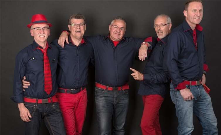 Das A cappella-Quintett „Rondo Vocal“ begeistert nicht nur durch unterschiedliche Musikstile. Foto: Hermann Verbeek