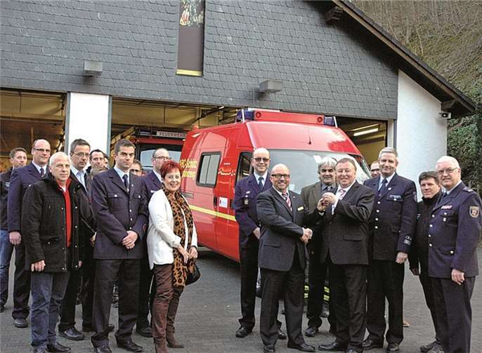 Das ABC-Schutz Messfahrzeug wurde dem Landkreis Ahrweiler vom Bund zur Verfügung gestellt.