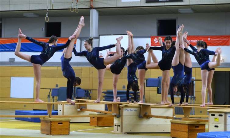 Das Abschlussbild der beiden Leistungsgruppen.Fotos: privat