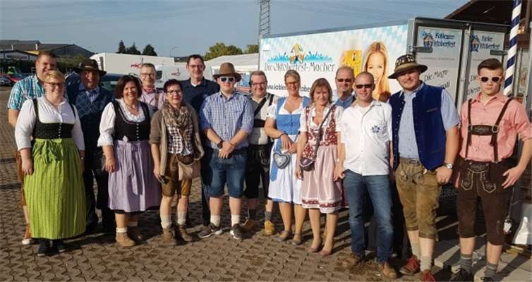 Das Aktivenmanöver führte in diesem Jahr nach Koblenz auf das Oktoberfest. privat