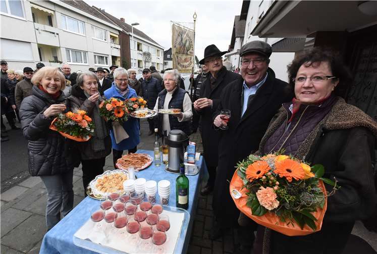 Das Altärchen bei der Familie Rudolf Kniel.