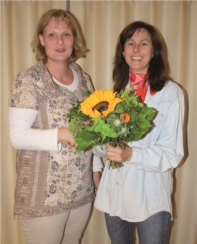 Das Amt des Kassierers bleibt beim TV Linz fest in weiblicher Hand. privat