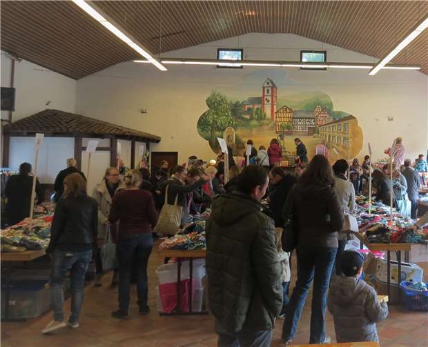 Das Angebot und die Nachfrage war gut beim letzten Frühjahrsflohmarkt.