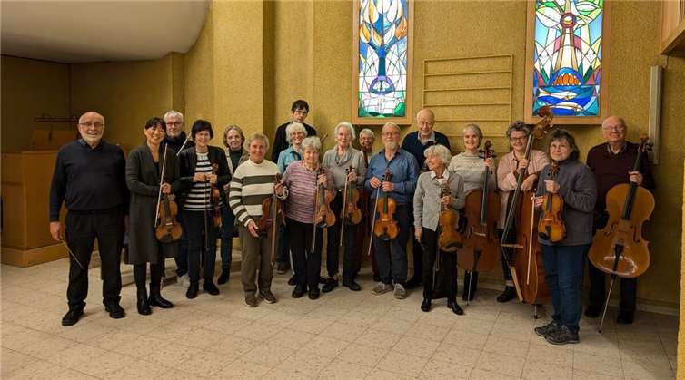 Das Arche-Orchester unter der Leitung von Paul Lauwers. Foto: privat