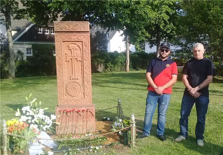 Das Armenier-Denkmal erinnert an den Völkermord vor 105 Jahren. Am 24. April wird dessen gedacht.Foto: Privat
