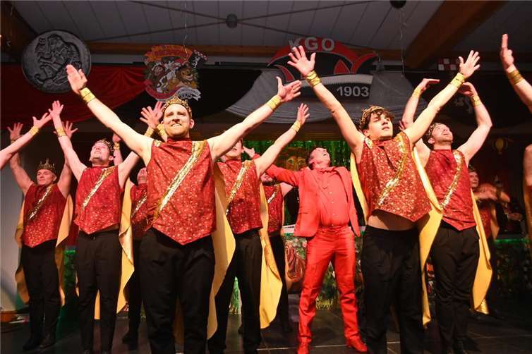 Das Aushängeschild der KGO schlechthin: das Herrenballett „Johannishöfer“.