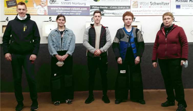 Das BSC-Team: Tobias Stenzel, Lina Friedrichs, Jannik Stenzel, Nils Hilger und Manuela Weinand. Foto: privat