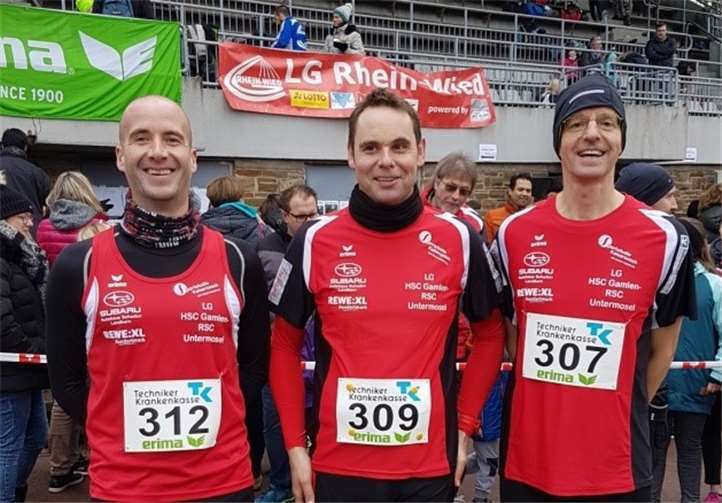 Das BZM-Goldteam in Neuwied.Quellen: LG HSC Gamlen - RSC Untermosel