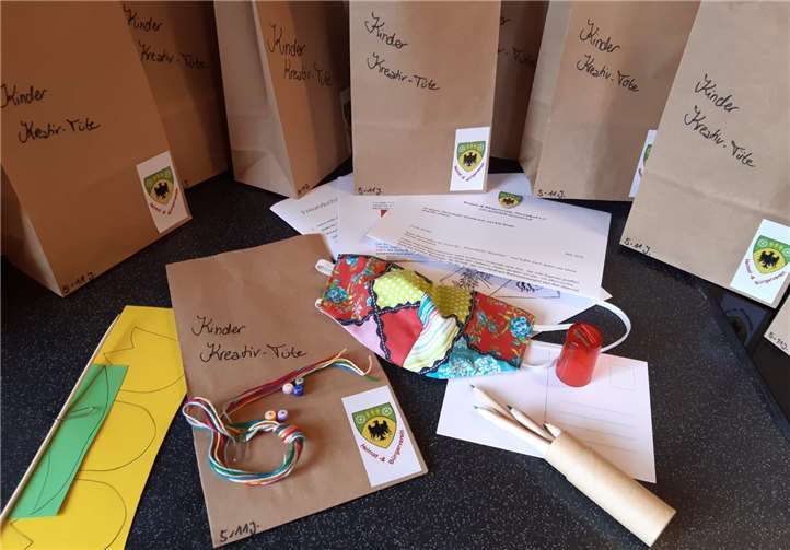 Das Bastelset, hier ist für jeden etwas dabei.Quellen: Heimat- und Bürgerverein Nierendorf
