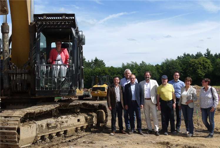 Das Baugebiet „Wilhelm-Tent-Straße“ in Buschhoven wurde mit dem Spatenstich offiziell eröffnet. Gemeinde Swisttal