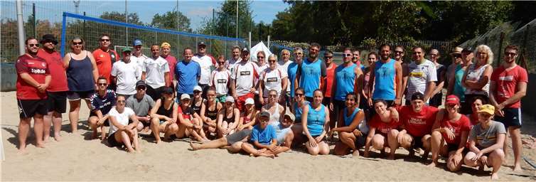 Das Beachvolleyballturnier war ein voller Erfolg.TSV Lehmen