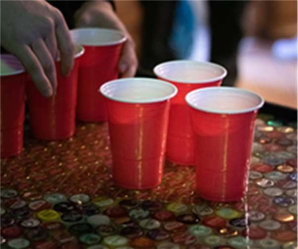 Das Beerpong-Turnier war ein voller Erfolg.  Foto: privat