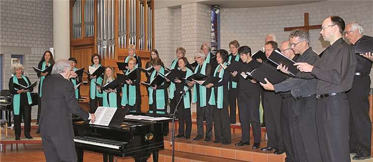 Das Benefizkonzert des ’Chur Cölnschen Chores Bonn‘ war gut besucht. privat