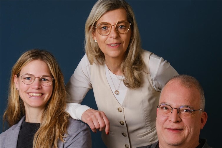 Das Beratungsteam der EUTB Koblenz/Mayen-Koblenz: E. Fitzek, S. Härdter, B.Hehl.