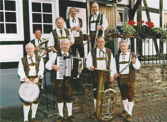 Das „Berglandecho Bödingen“ spielt am 9. Oktober auf. Privat