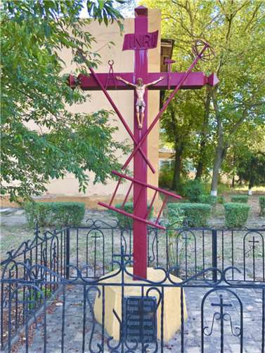 Das Bessaraberkreuz.  Foto: Matthias Hochhausen