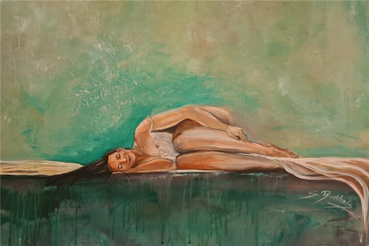 Das Bild „Träume“ der Künstlerin Sonja Buchholz. Quelle:Sonja Buchholz