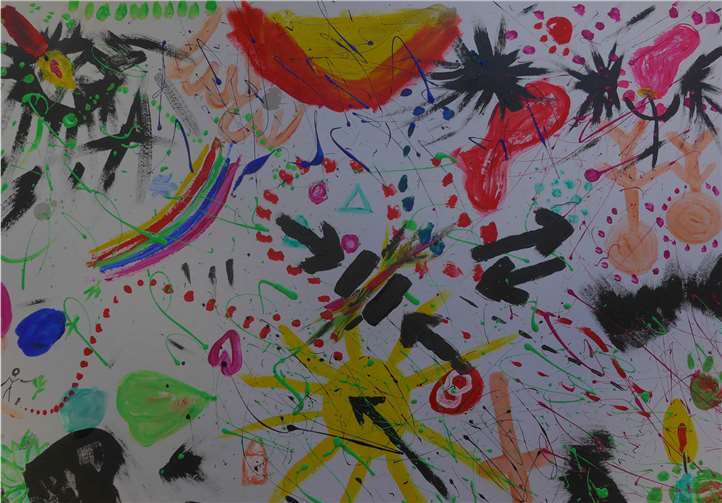 Das Bild stellt die Arbeitsgrundlage für die entwickelten Szenen dar. Privat