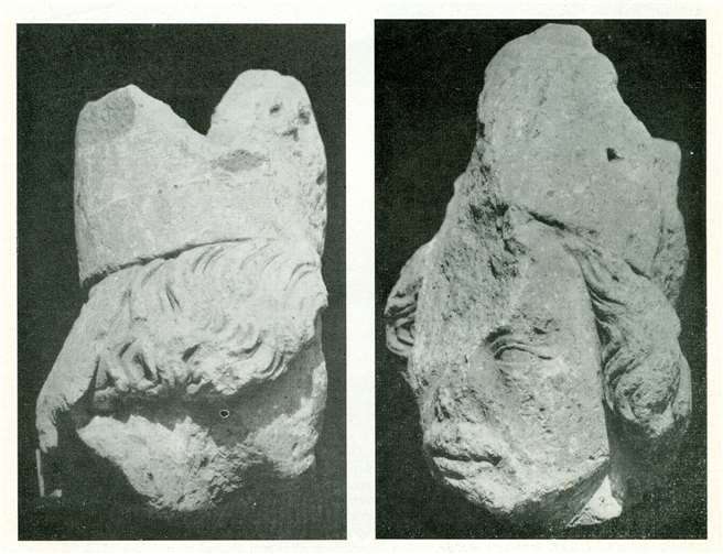 Das Bild zeigt den verschollenen Bischofskopf. Fotos: privat