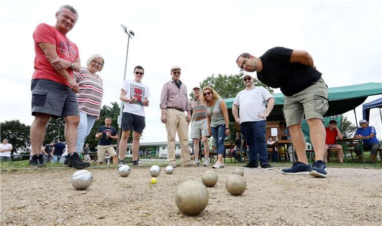 Das Boule-Turnier machte reichlich Freude bei den Teilnehmern.Foto: privat