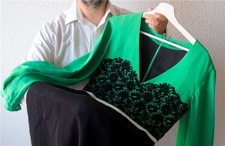 Das Brautkleid von TV-Kommissarin Sophie Haas. Foto: priva