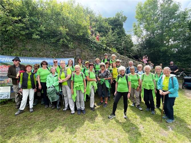 Das Brezelfest lockte auf die Landskrone.  Foto: privat