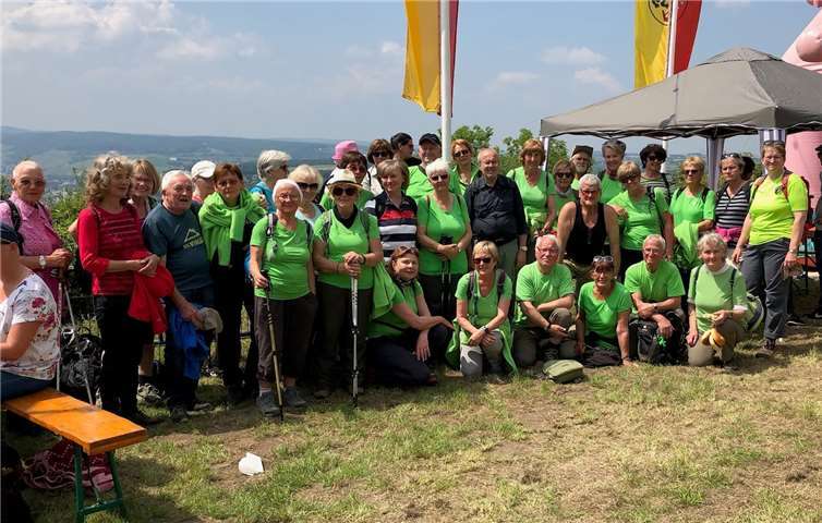 Das Brezelfest war an Pfingsten das Ziel des Eifelvereins Sinzig. privat
