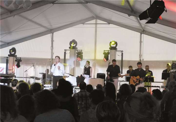 Das Bühnenprogramm konnte sich sehen lassen.