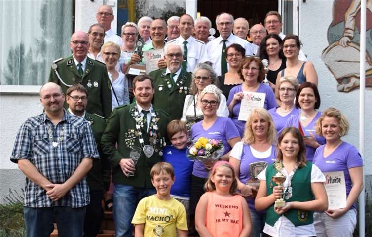 Das Bürger-und Königsschießen der Gülser Schützen brachte wieder viele Sieger hervor.privat