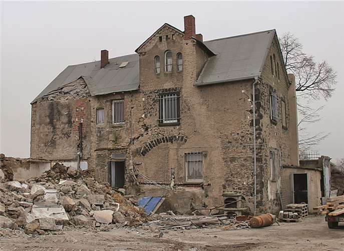 Das Burgerhaus wurde im Dezember abgerissen. privat
