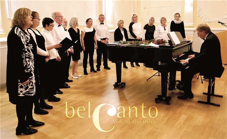 Das Chorensemble belcanto präsentiert das Premierenkonzert in St. Anna.  Foto: belCanto