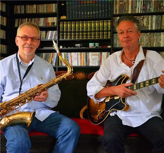 Das Clasen-Dietz-Duo mit Jürgen Dietz (li.) und Thomas Clasen.privat