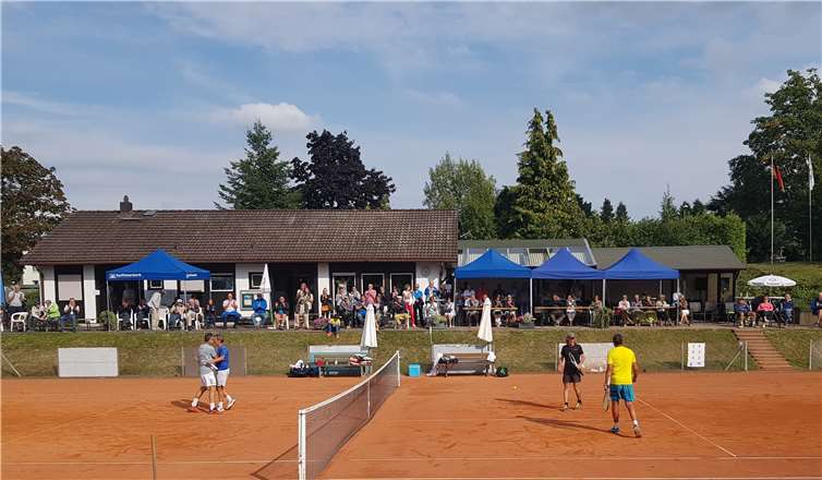 Das Clubhaus des TC Rheinbach.Quellen: TC Rheinbach