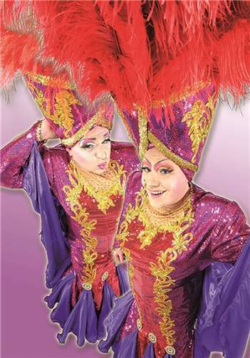 Das Comedy-Duo „Ham & Egg“. privat