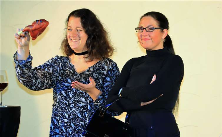 Das Comedy-Duo ließ kein Klischee außer acht.